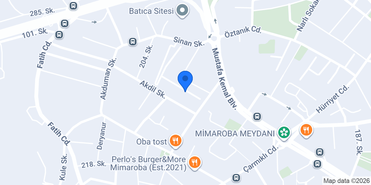 Terapim Psikolojik Danışmanlık Merkezi konumu