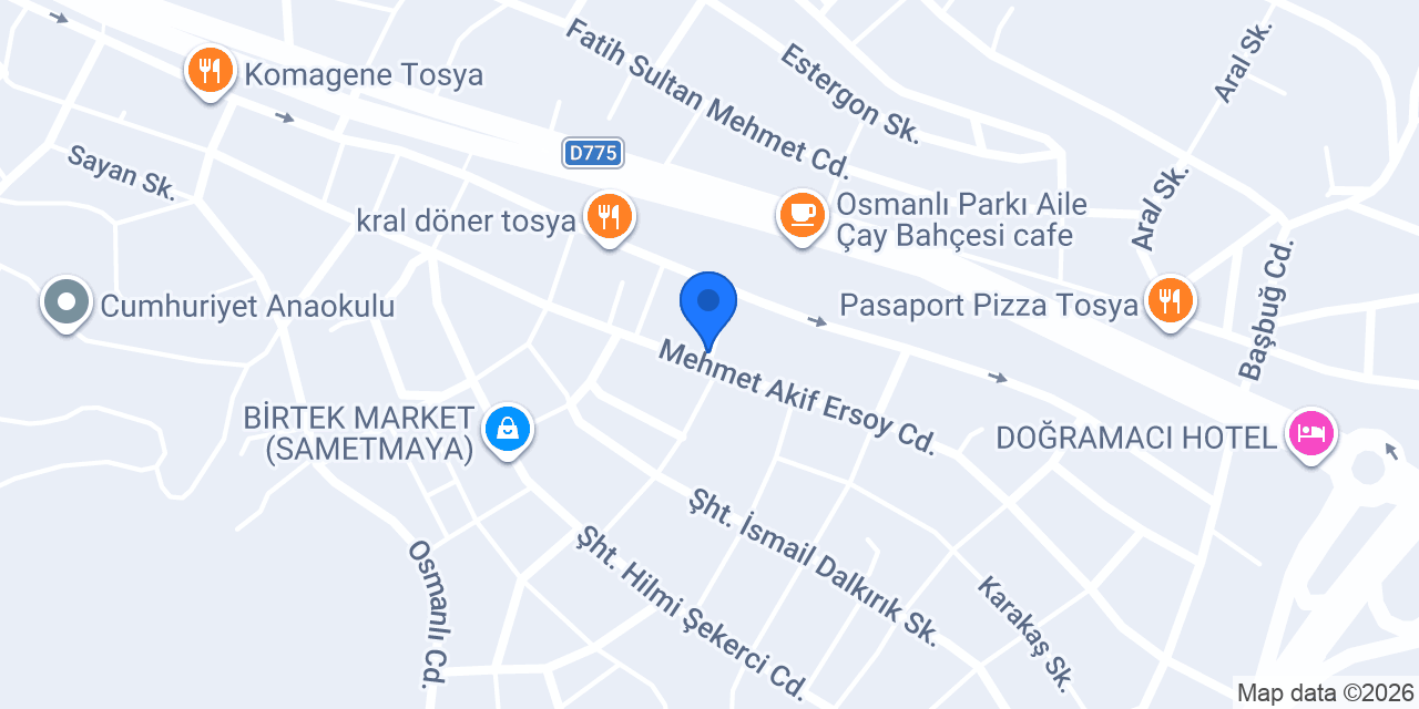 Kervansaray Erkek Öğrenci Yurdu konumu