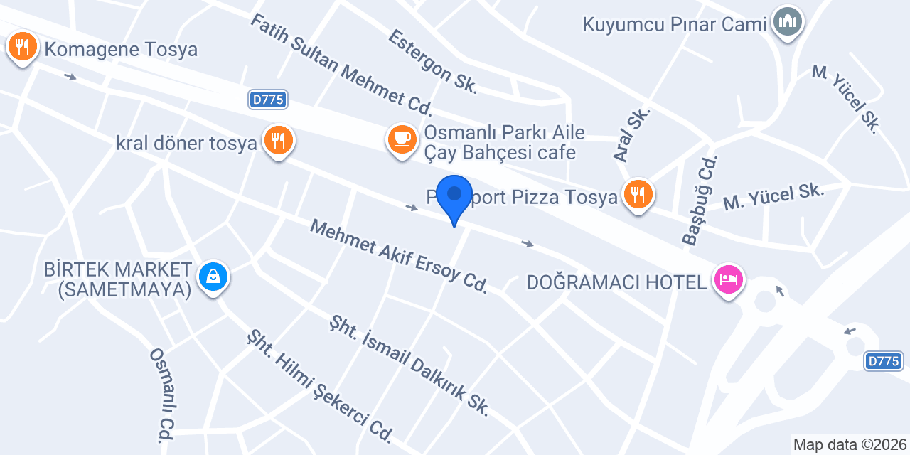 ÇALIKUŞU ERKEK KUAFÖR konumu