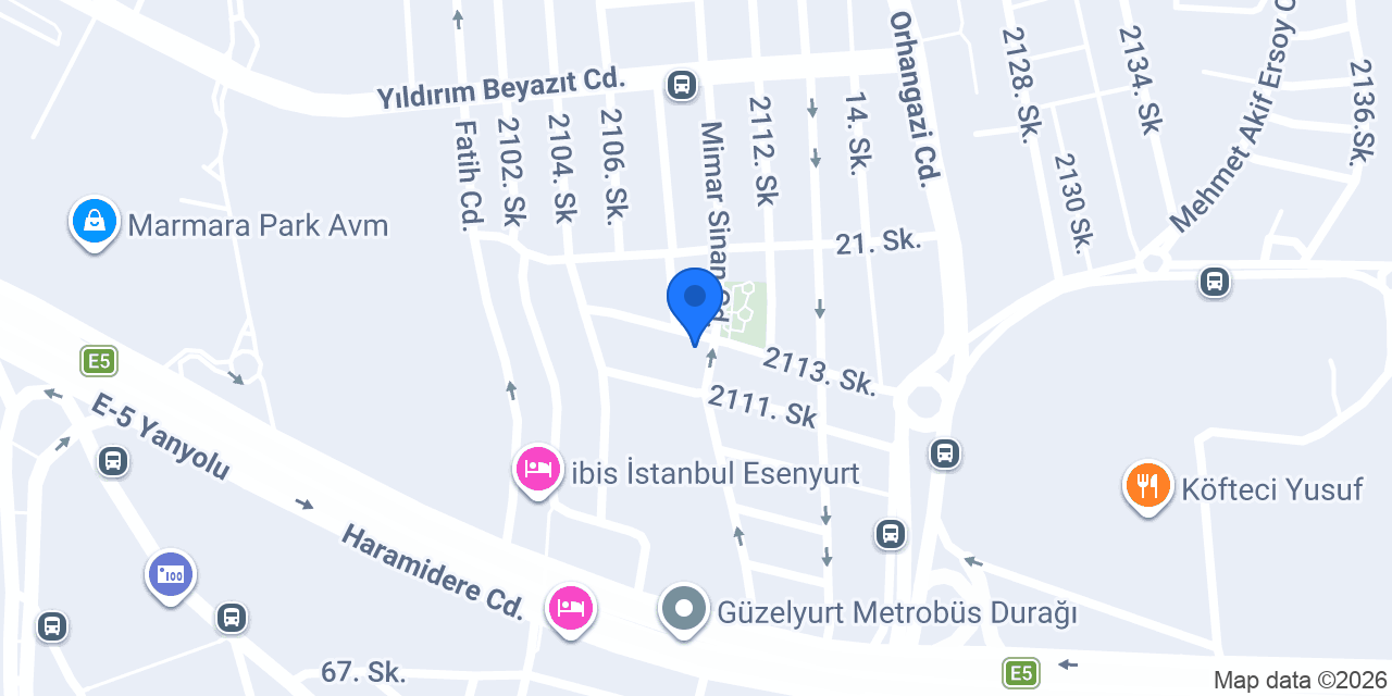 Yaman Cam Dekorasyon konumu