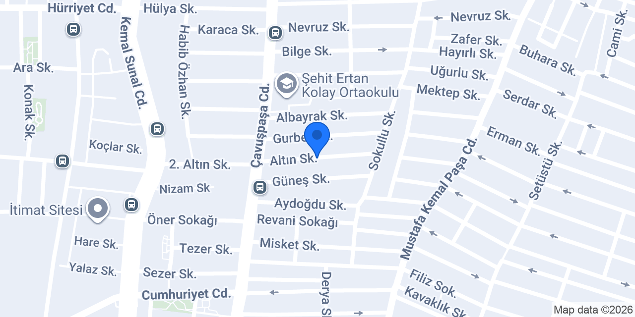 Akyürek Elektrik konumu