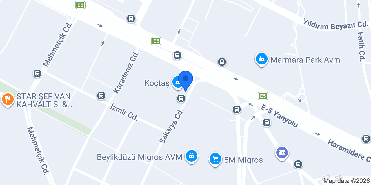 BEYLİKTAKSİ konumu