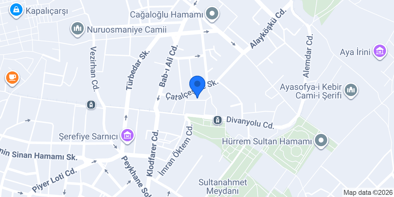 Hotel Esve Istanbul konumu