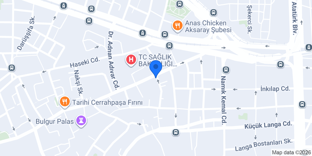 Anadolu Üniversitesi Aksaray Konukevi konumu