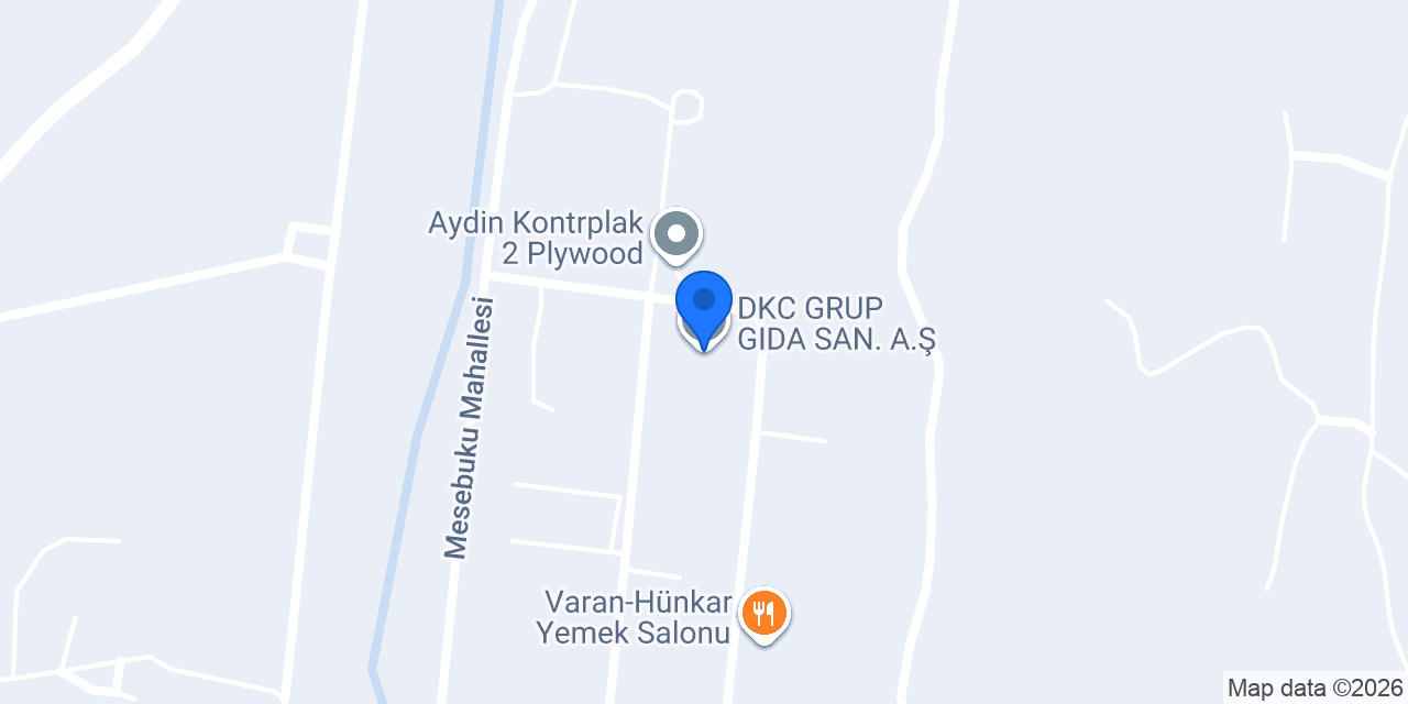 DKC GRUP GIDA SAN. A.Ş. konumu