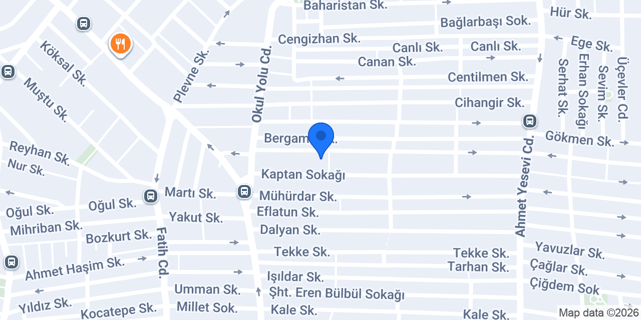 Berk Kılıççı kafe konumu