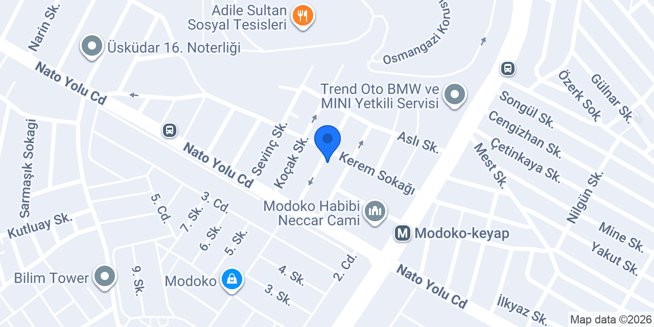 2 M Koltuk konumu
