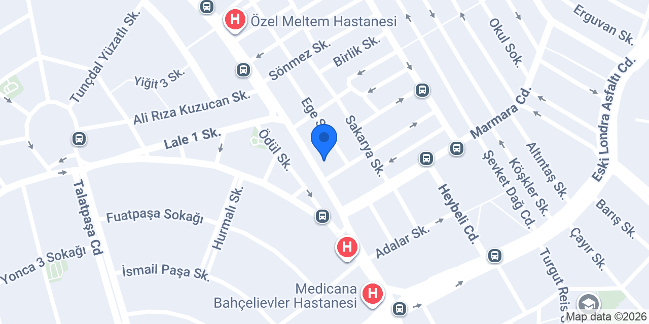 Little Caesars Haznedar Şubesi konumu