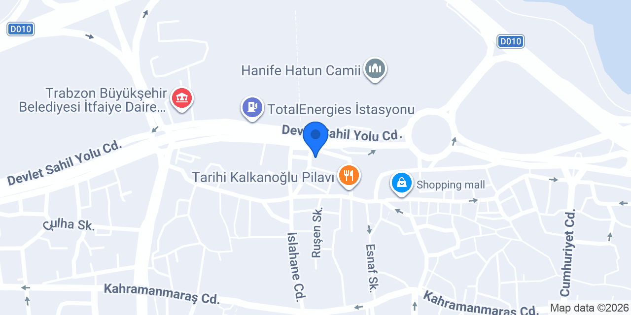 Uzer Otel konumu