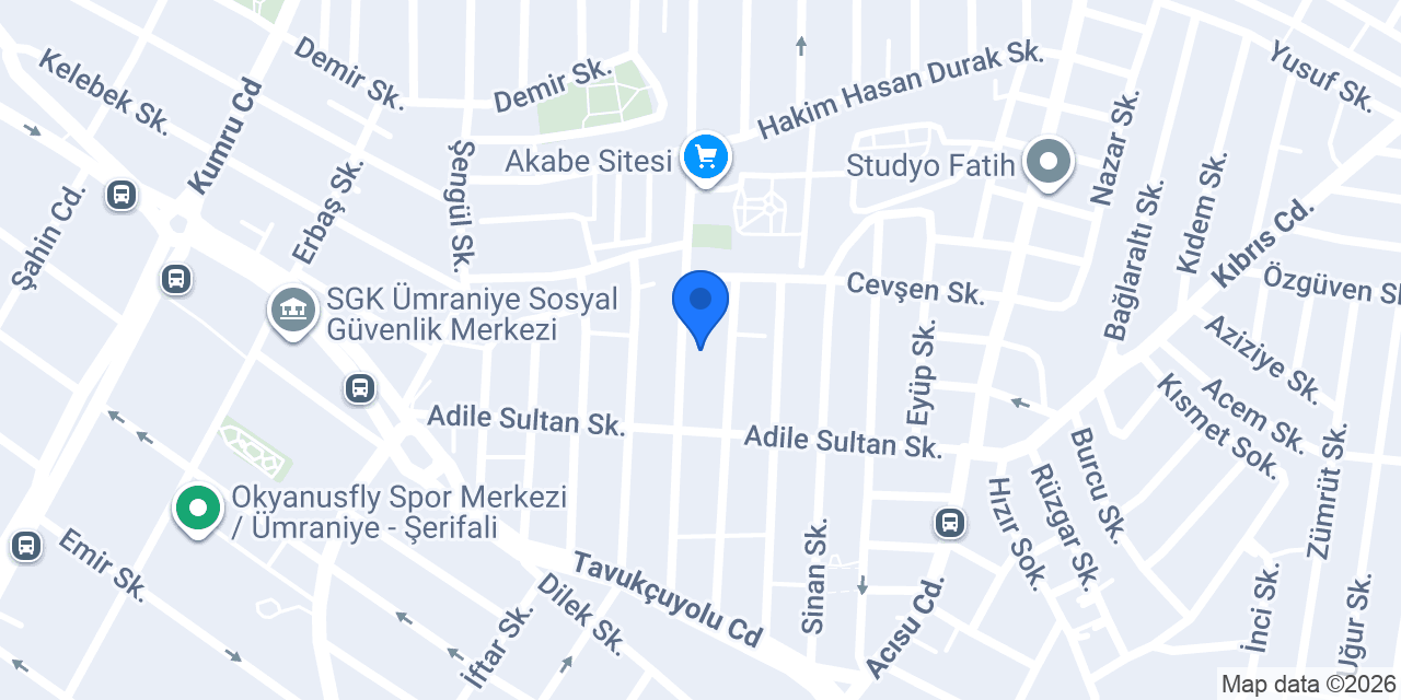 Bayan Pansiyon Apart konumu