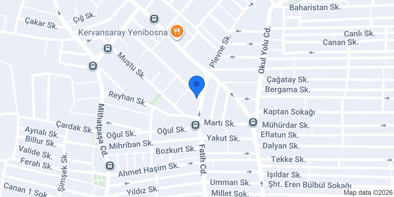 Renk Polyester Mobilya Cila A.Ş. konumu