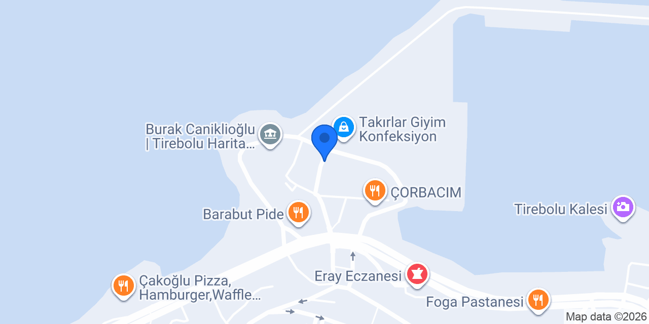 Gaffaro Satış Reyonu konumu