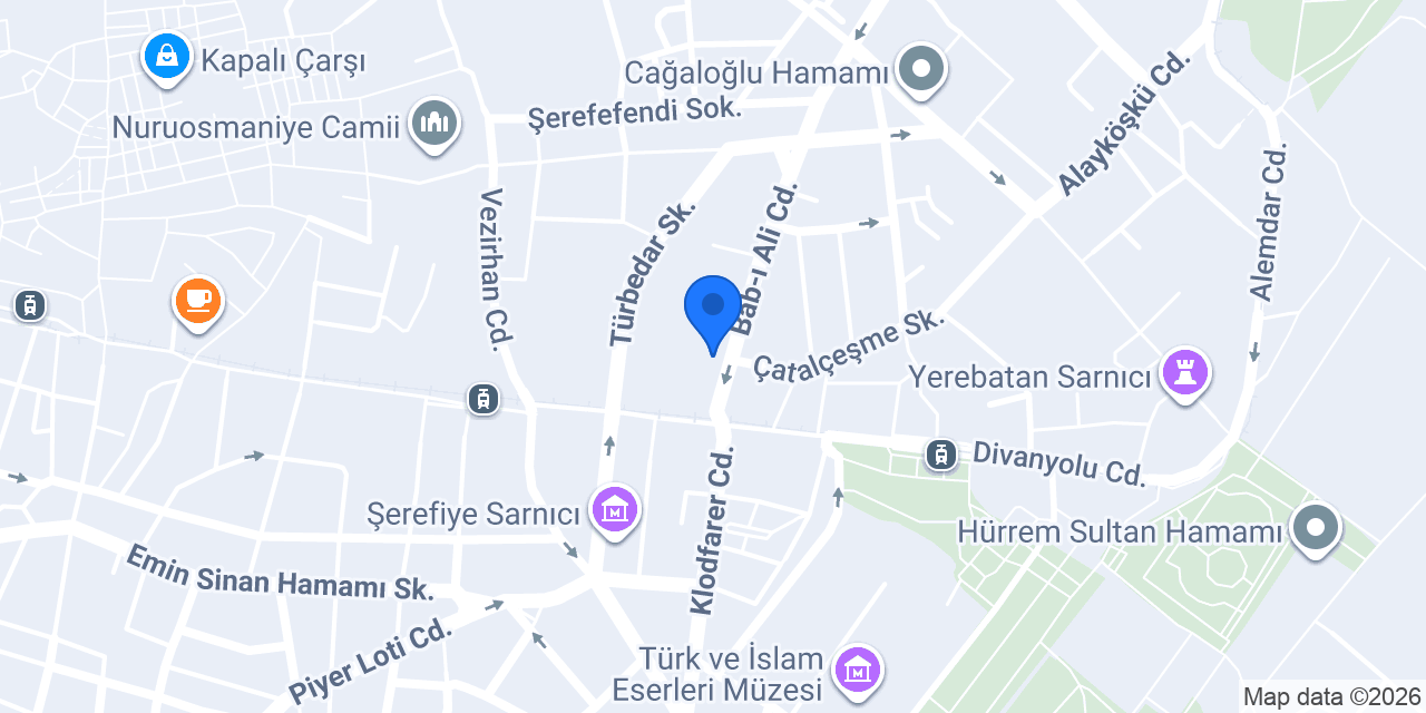 Türk Ocağı Cafe konumu