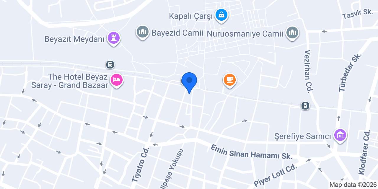 Yapı Kredi - Beyazıt Şubesi konumu