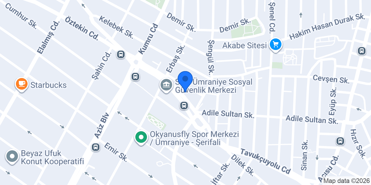 Burda Balık Evi konumu