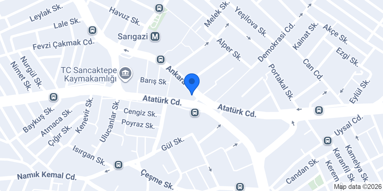 Çamlıca Sağlık konumu