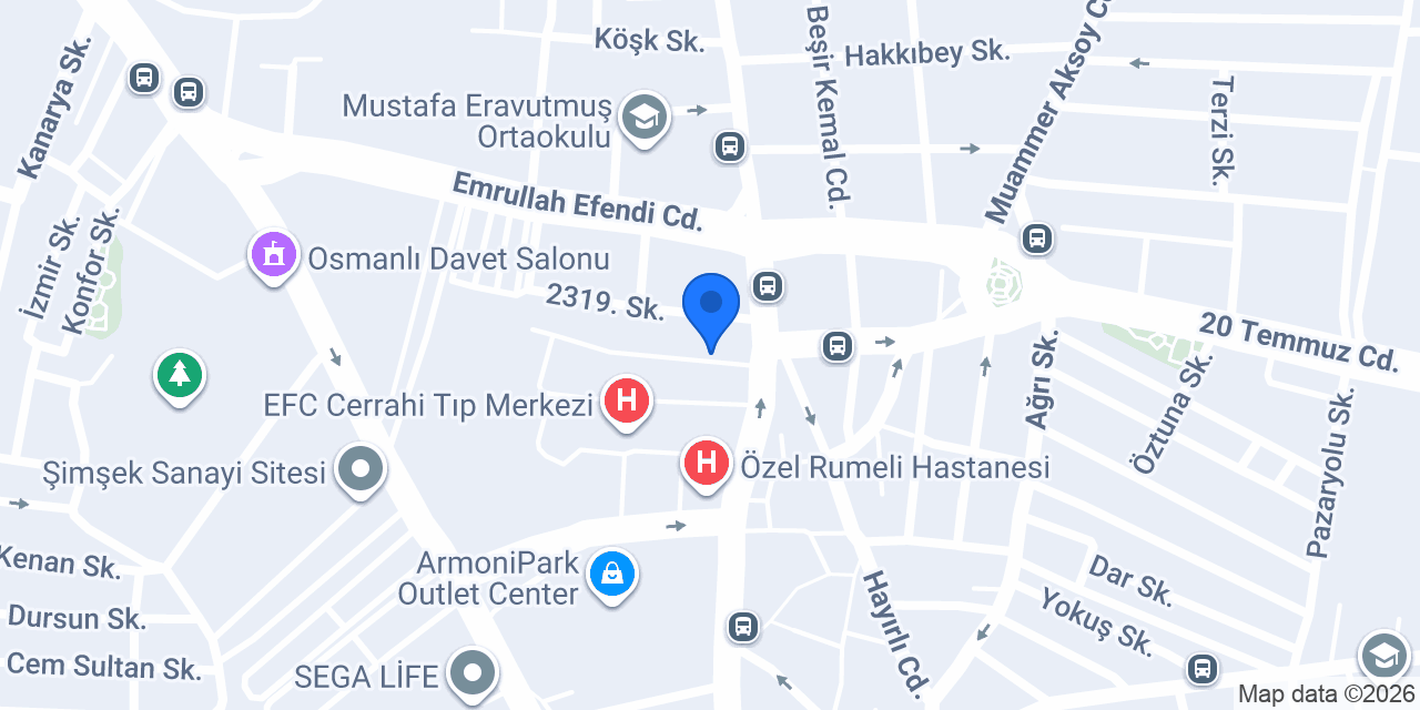 Cihangirler Perde konumu