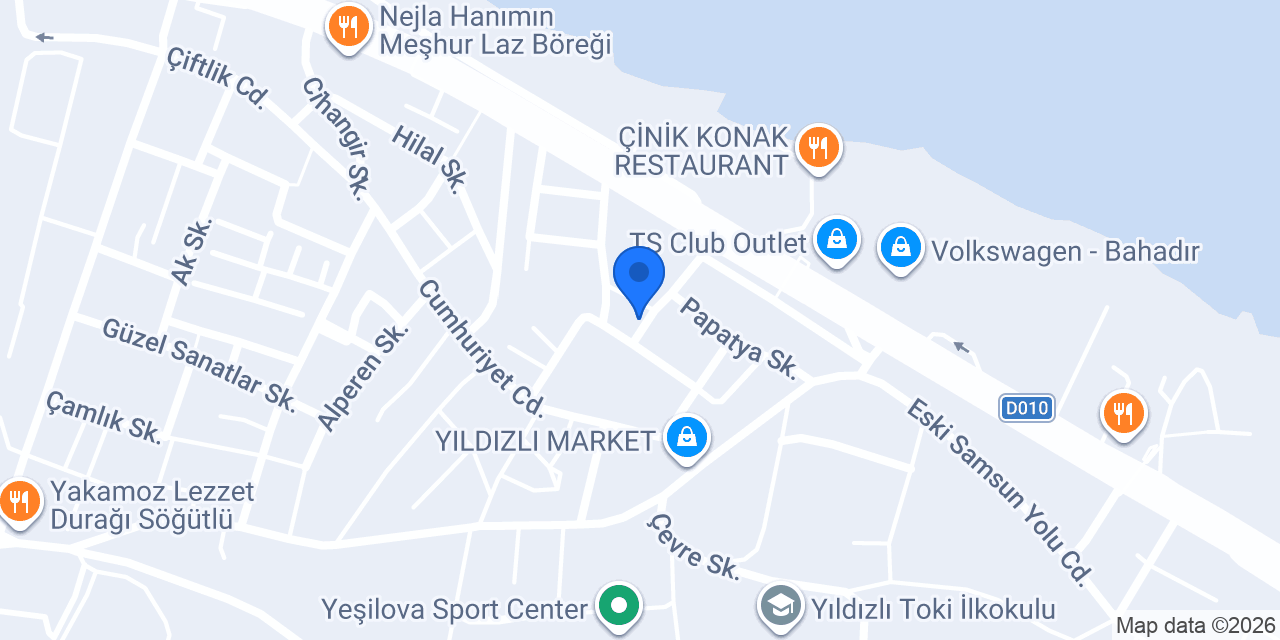 Aksu Köfte Balık konumu