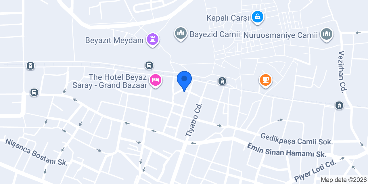 CAKARD Beyazıt konumu