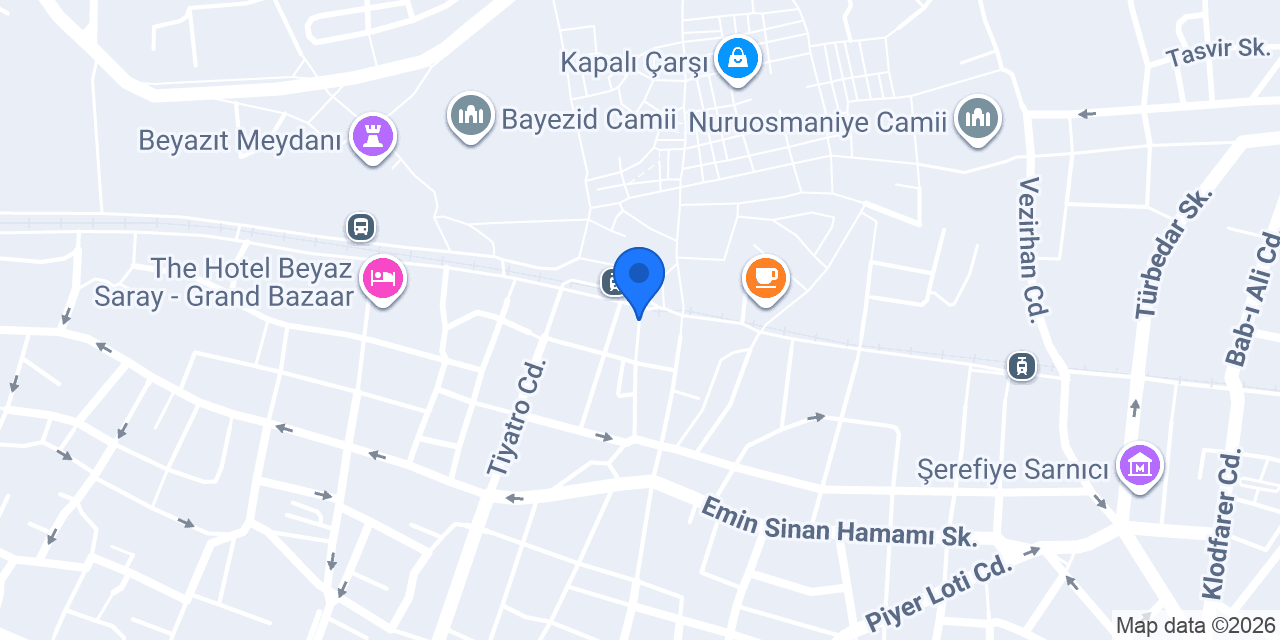 DenizBank Beyazıt Şubesi konumu