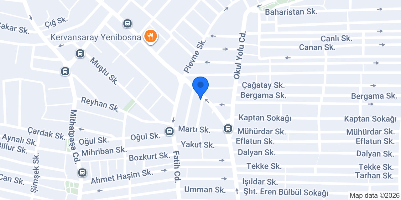 DHL eCommerce - Yenibosna Şubesi konumu