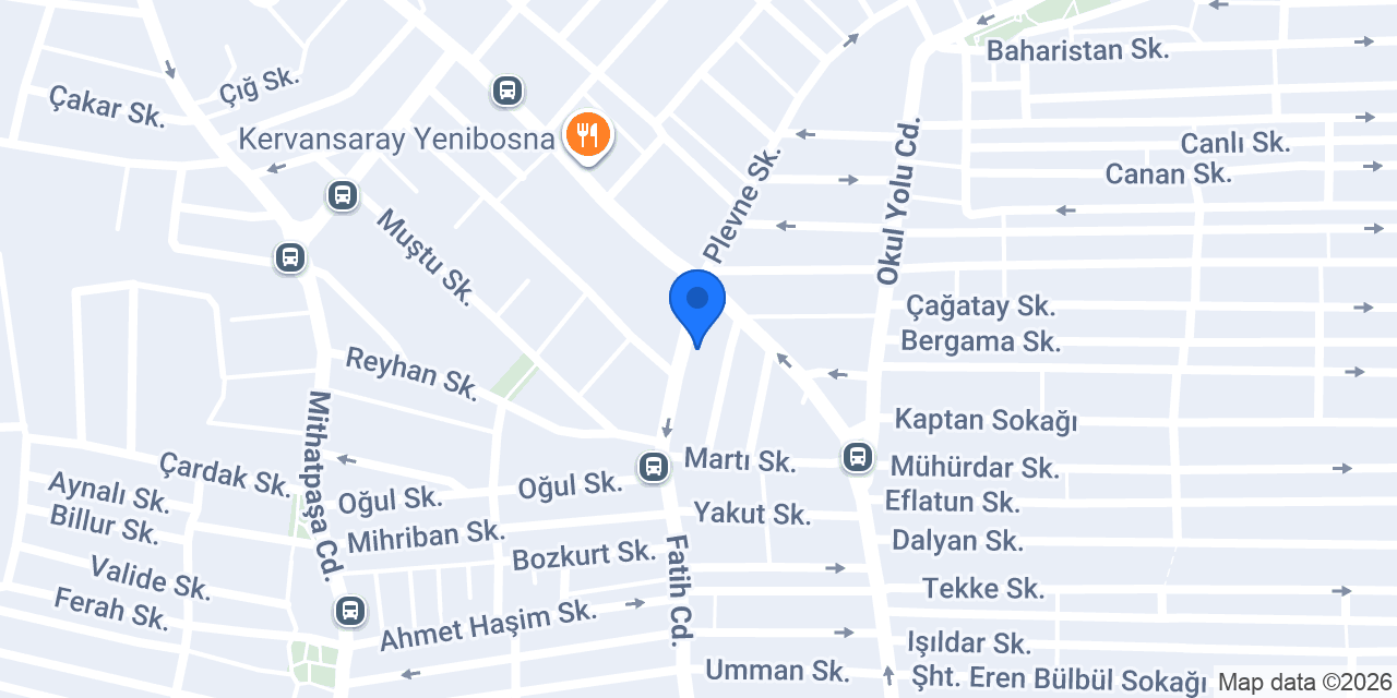 Dedeoğlu Çiğköfte konumu