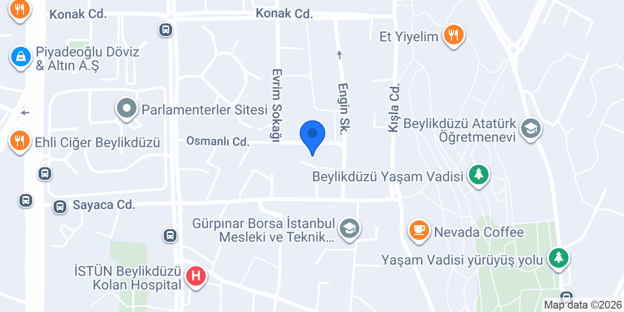Pcr Test Beylikduzu Istanbul konumu