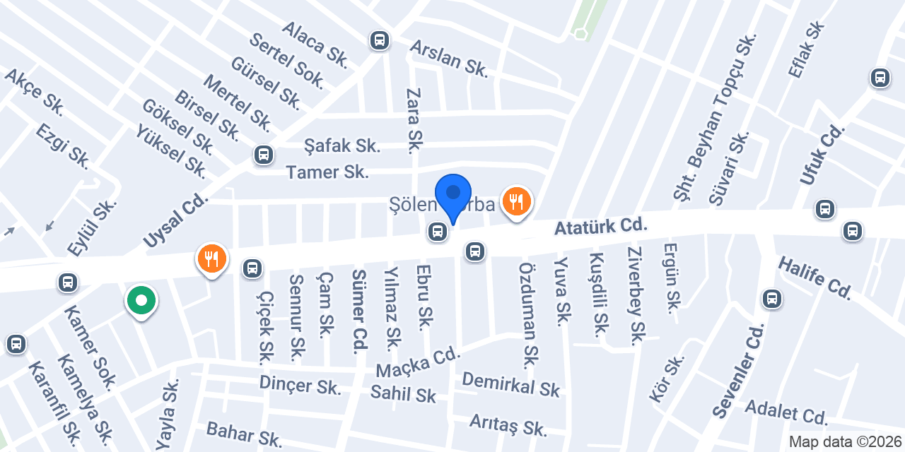 33 Mersin Tantuni Sancaktepe konumu
