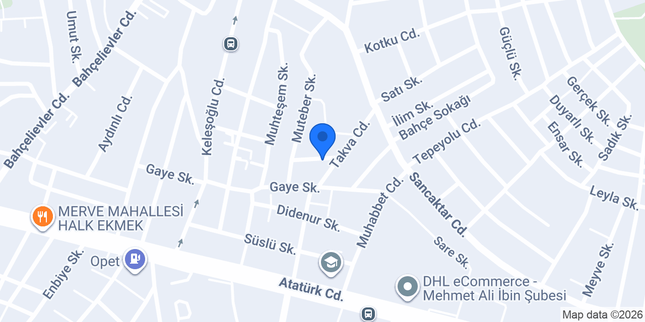 Adile moda terzi konumu