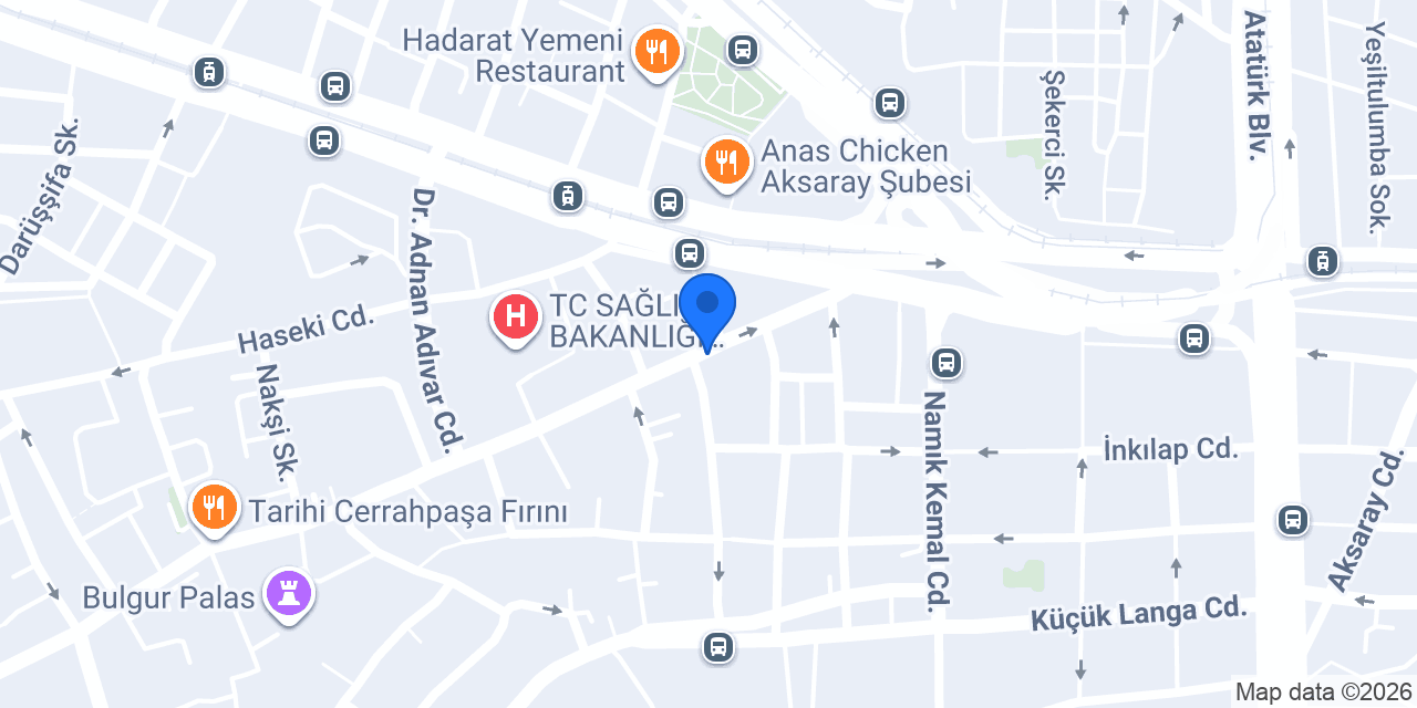 Öztürk Kebap konumu