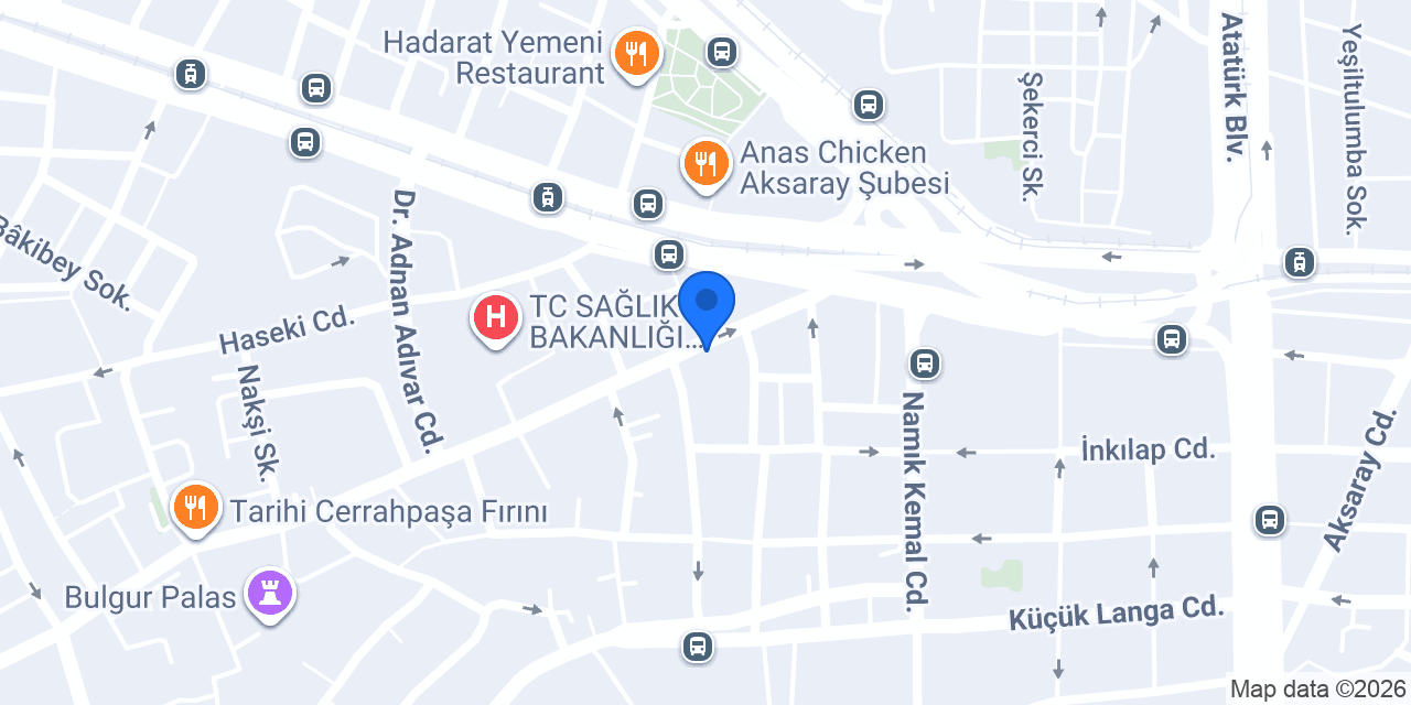 Kerim Usta'nın mutfağı konumu
