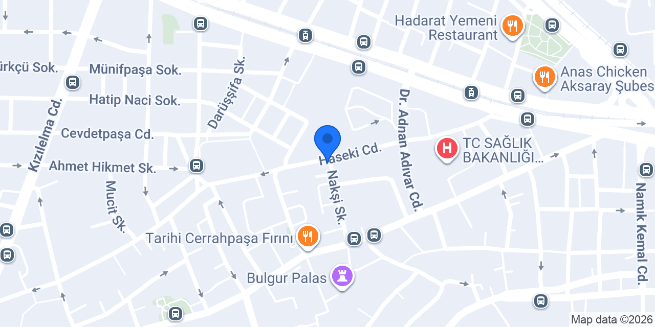 Kadet Clinic konumu