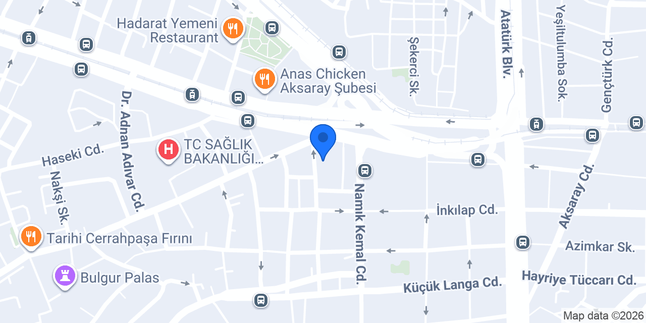 Öz Hayat Ortopedi konumu