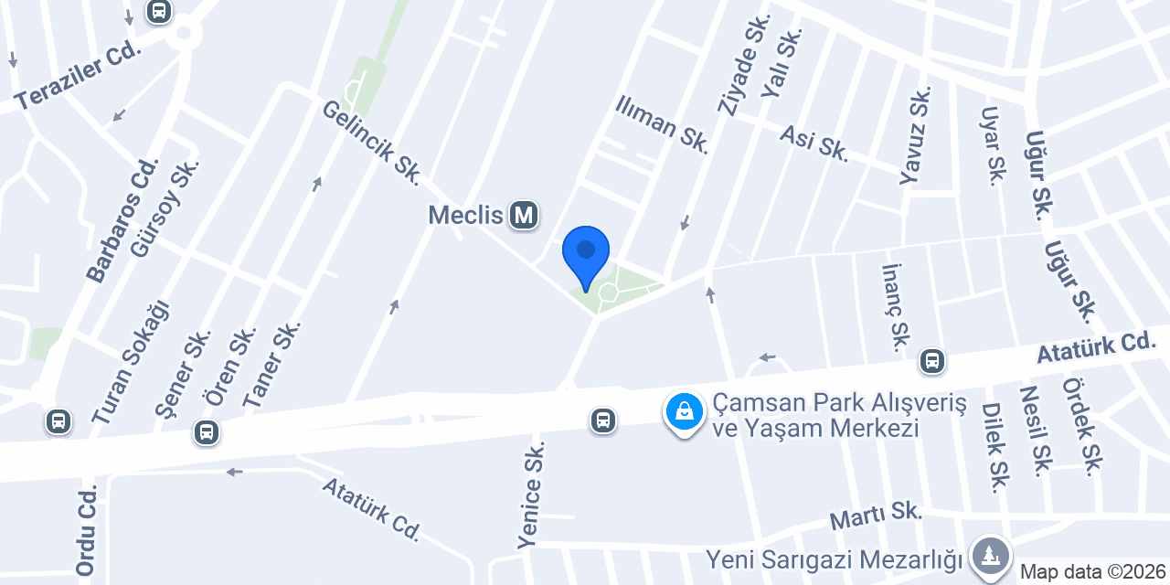 Şen Cafe konumu