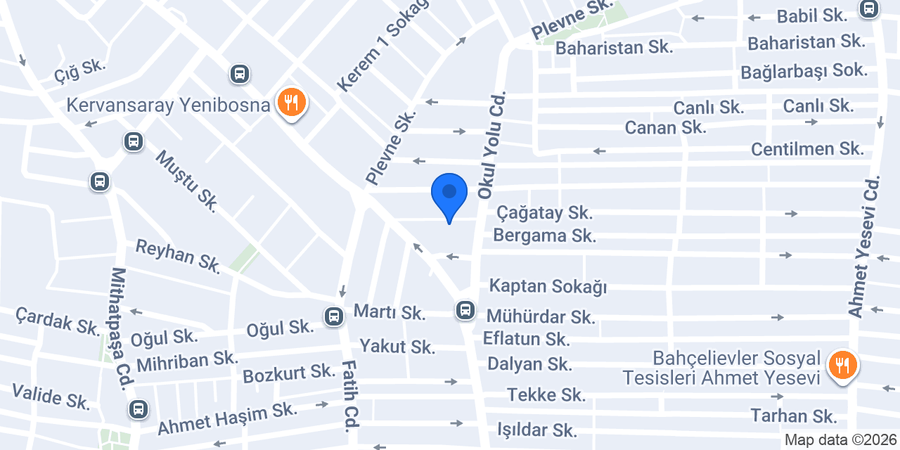 Yıldız İnternet Cafe konumu