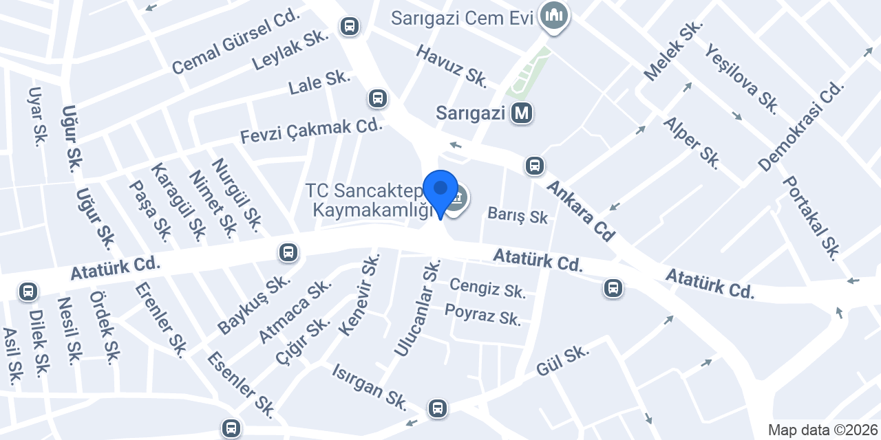Kelebek Mobilya - Sancaktepe konumu