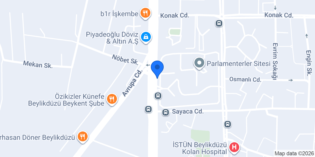 Av. Deniz Zeynep Öztürk konumu