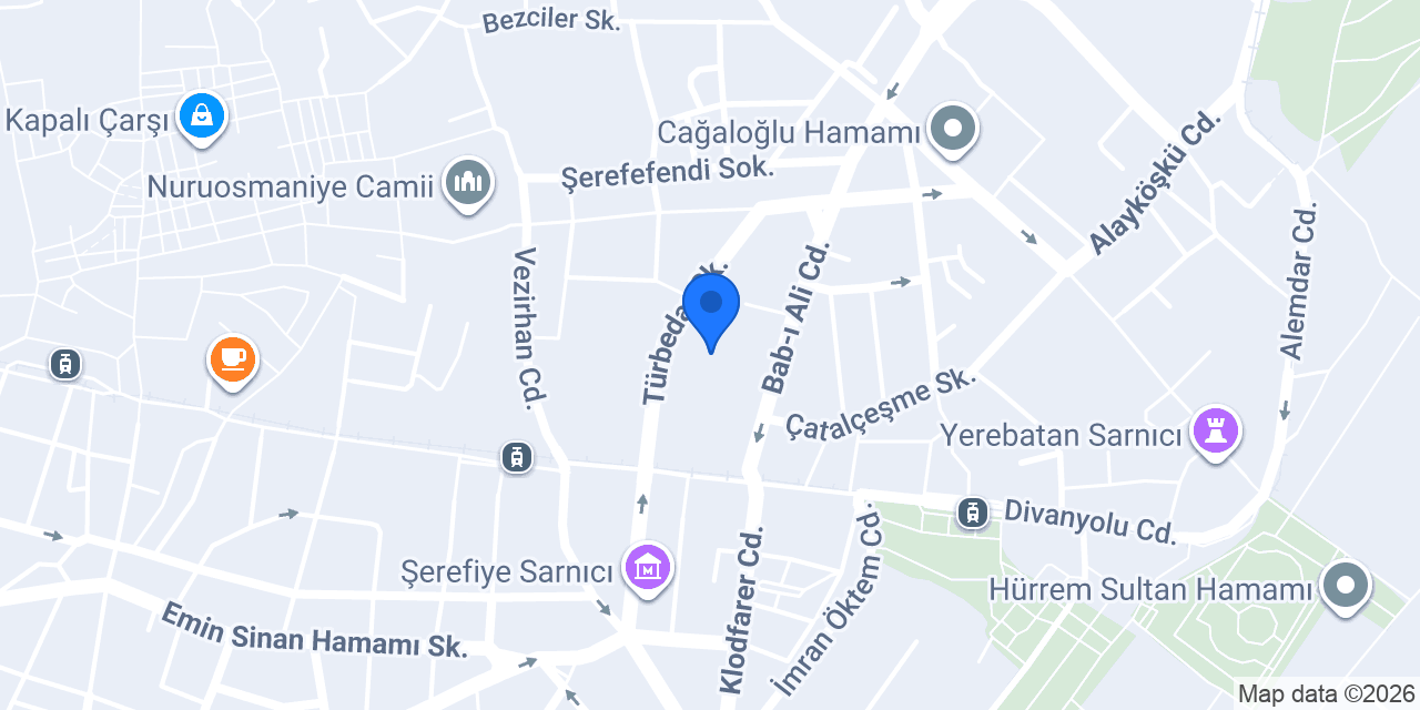 Cağaloğlu Anadolu Lisesi konumu