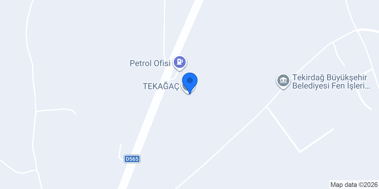 TEKAĞAÇ konumu