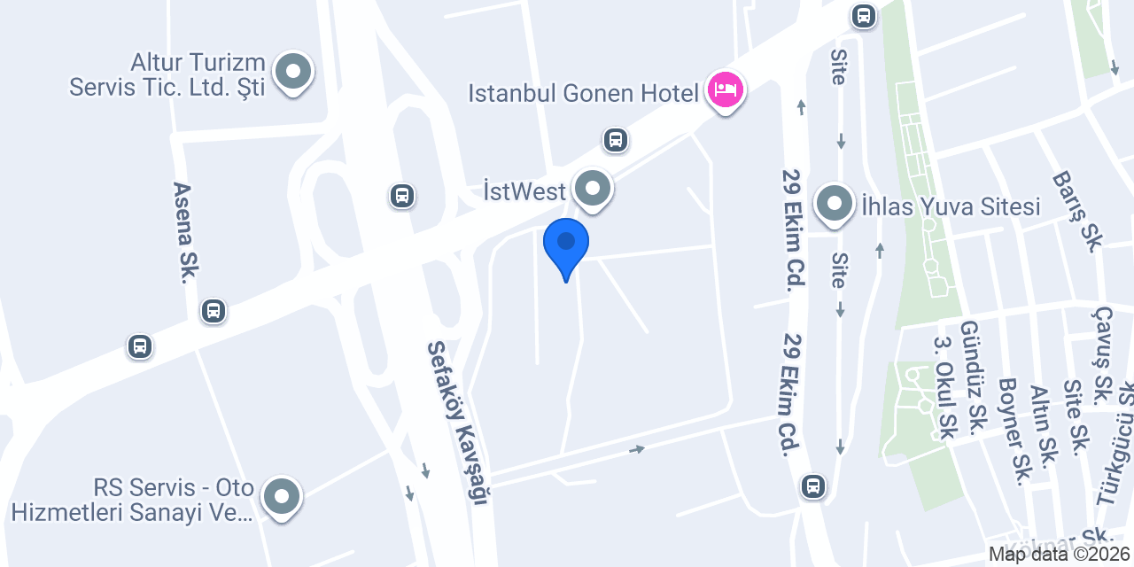 Otocar Rental konumu