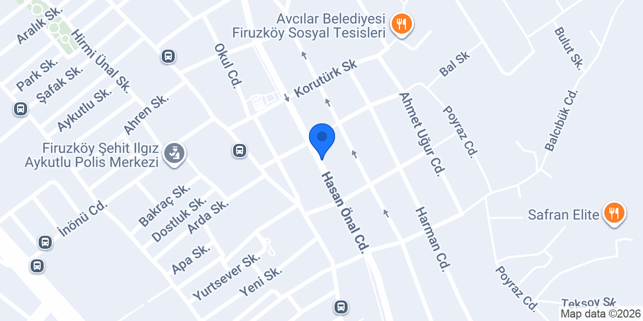 Gül Eczanesi konumu