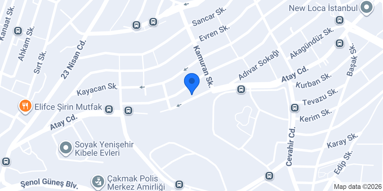 Orta Şeker Pasta & Cafe konumu