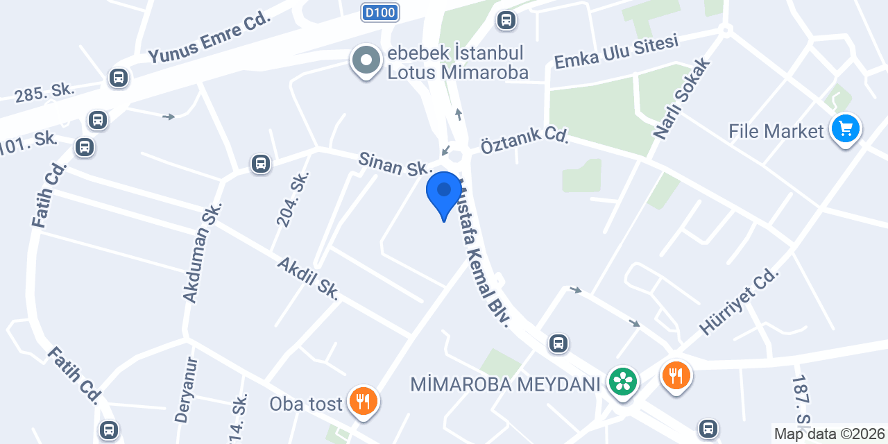 Müjgan Kuaför konumu