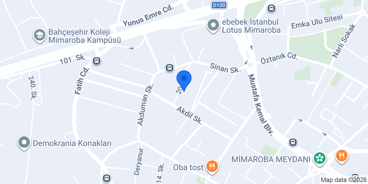Klinik Psikolog Evin Şen konumu