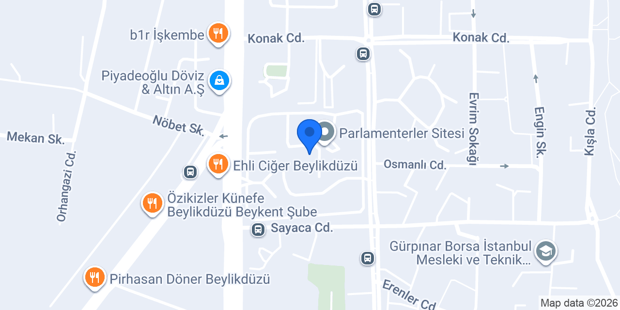 Latte Cafe&Bistro konumu