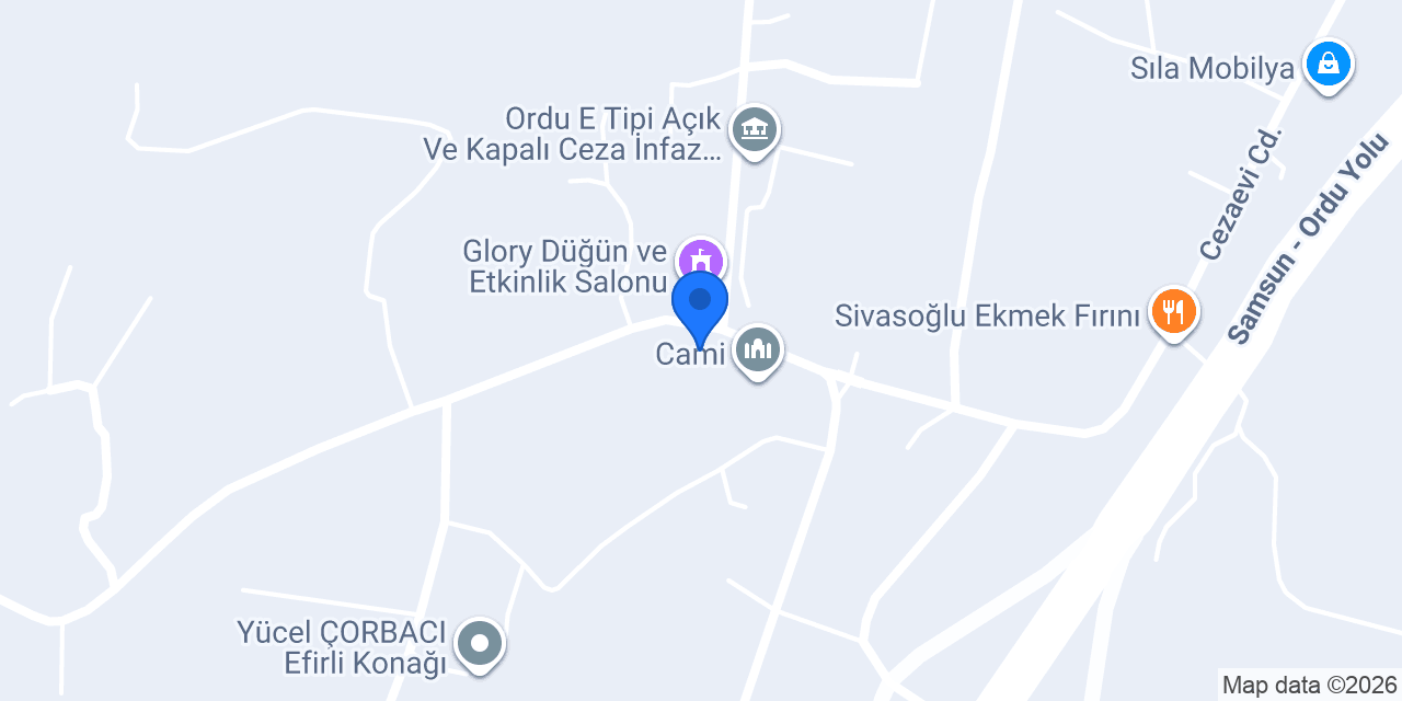 ORDU ÇATI AHŞAP konumu