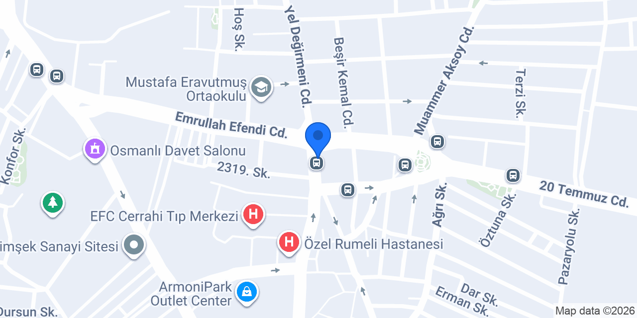 Sefaköy Peynircilik konumu