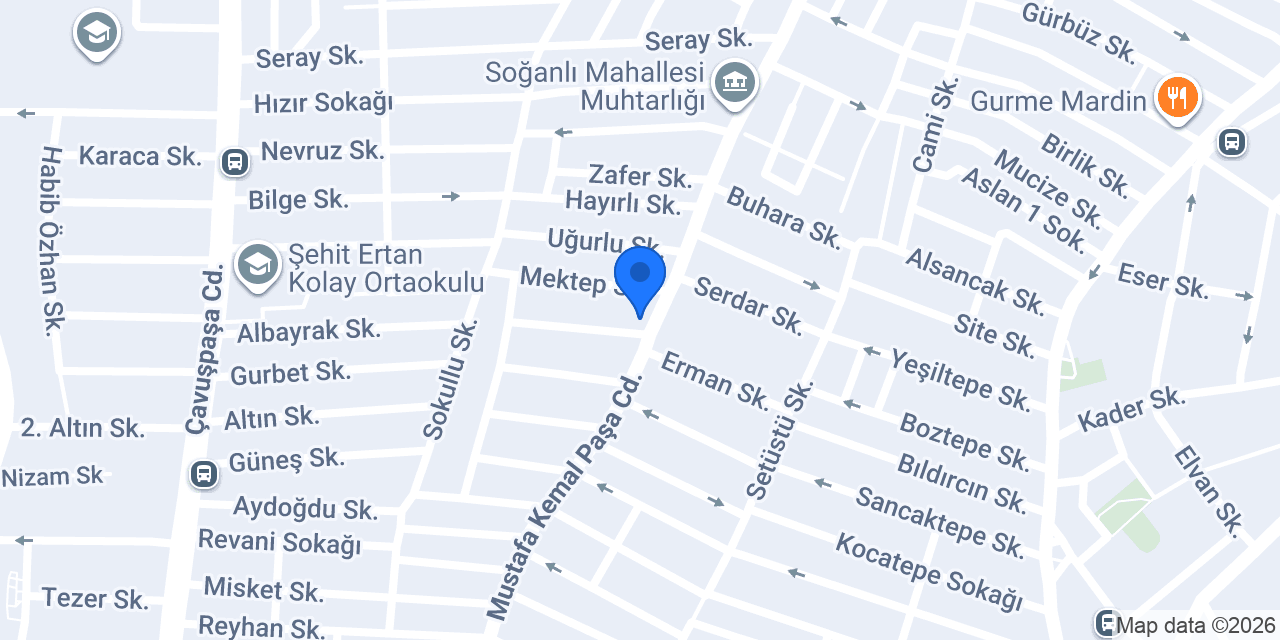 Ayhan Mobilya konumu