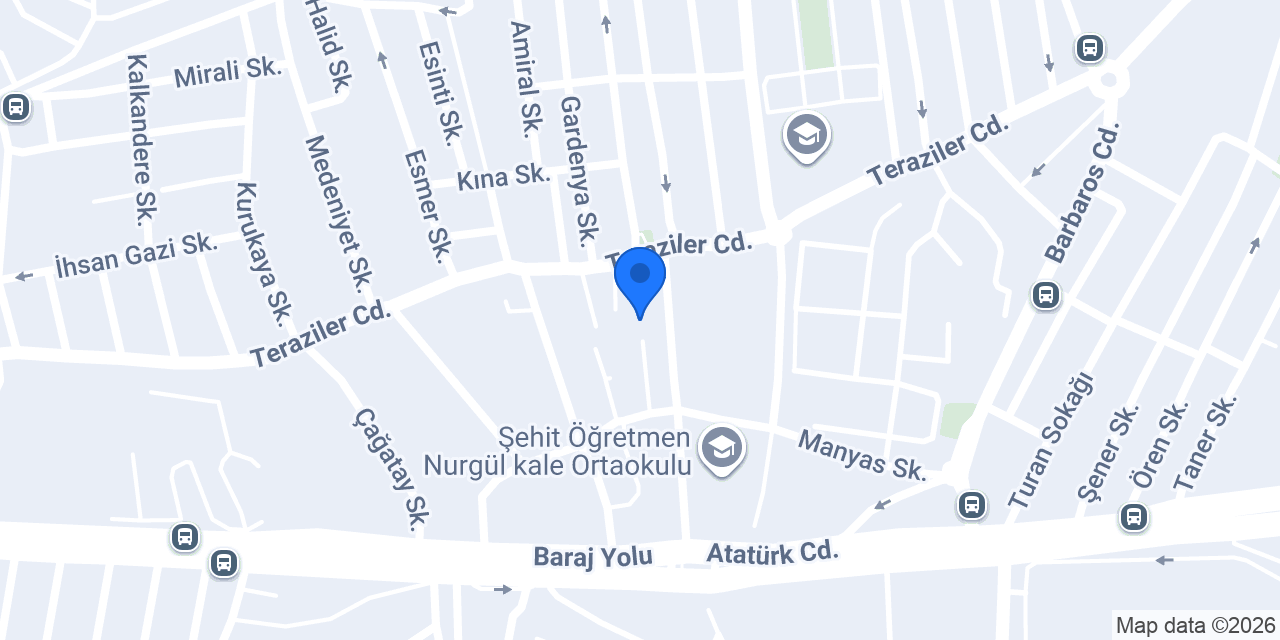 Dalyan konumu