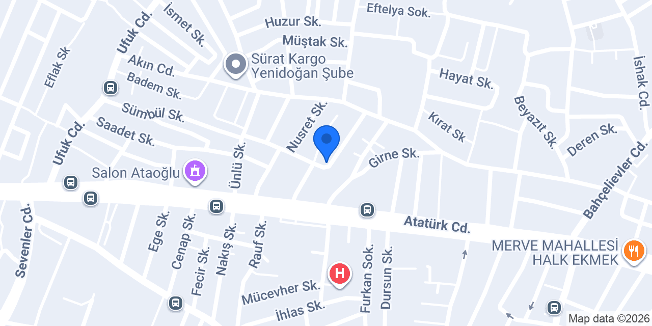 Özlem Halı Yıkama konumu